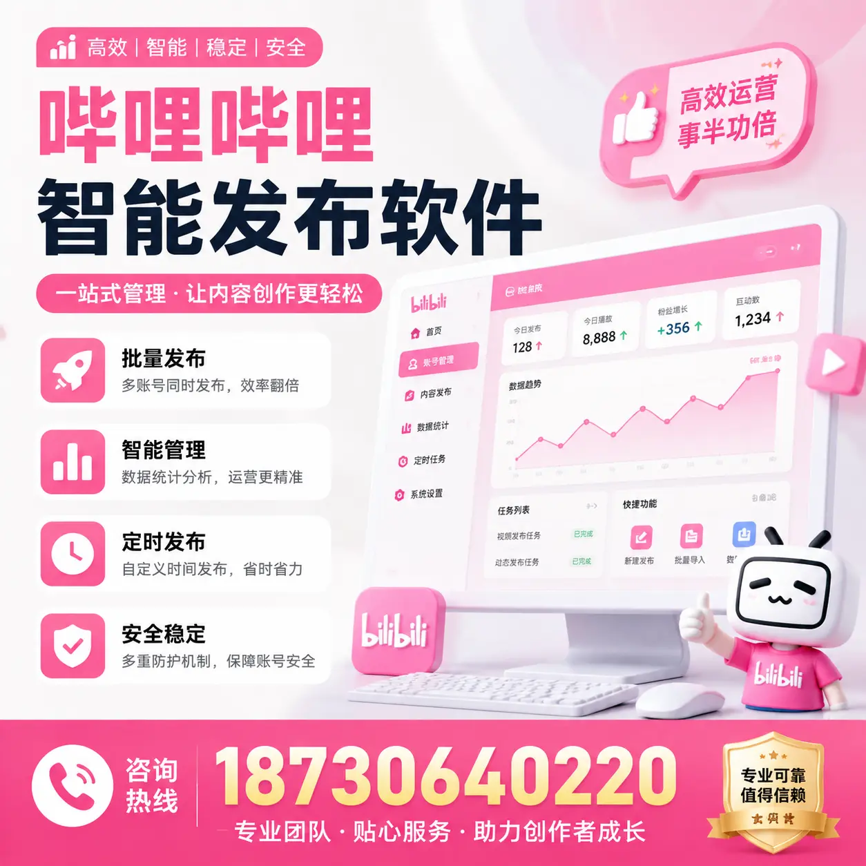 如何评估哔哩哔哩智能发布软件的ROI？保山 企业必读